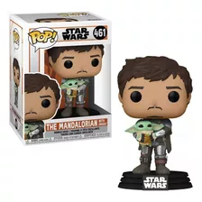 Funko Pop! Star Wars - The Mandalorian With Grogu #461