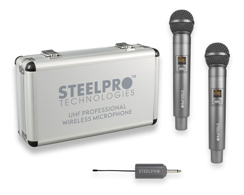Micrófonos Steelpro U215p Dinámico Cardioide Gris Oscuro