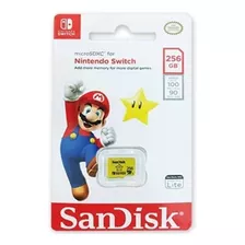 Micro Sd 256gb Nintendo Switch 100% Original (efectiv)