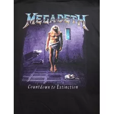 Buzo-capucha-negro-megadeth-countdown To Extinction 