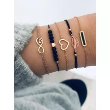 Set De 5 Pulseras