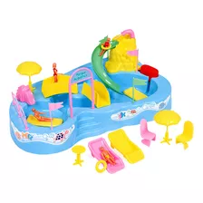 Parque Aquatico Infantil Homeplay Menina Estilo Polly Pocket