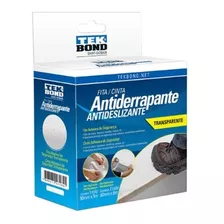 Fita Antiderrapante Tek Bond Adesiva Transparente 50mmx5m