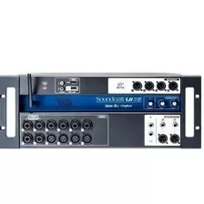 Mesa De Som Mixer Digital Soundcraft Ui16 Usb 16 Canais