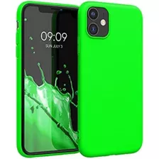 Funda Kwmobile Para iPhone 11- Verde Neón