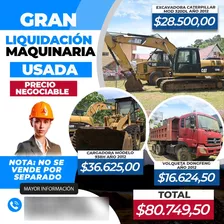 Cargadora 938h - Excavadora 320dl - Volqueta Dongfeng