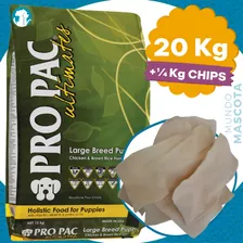 Comida Perro Cachorro Lb Pro Pac 20 Kg + Comedero +