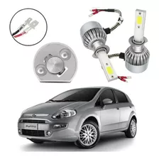 Kit Lâmpadas Super Led Farol De Milha Fiat Punto 2008 2009