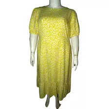 Vestido Amarillo Mostaza Talla 3x 4x ( 44/ 46) Who What Wear