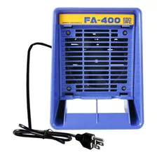 O Exaustor Do Ventilador De Mesa Fa-400 Absorve A Fumaça Da