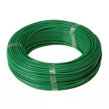 Fio Eletrico Flexivel 2,5mm Verde, Rolo Com 100 Metros