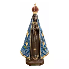 Nossa Senhora Aparecida 34cm Resina Modelo Italiano