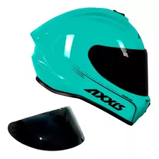 Capacete Axxis Axes Draken Monocolor Preto Fosco + Viseira