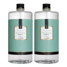 Kit 02 Refil Água Perfumada Bamboo 1l - Via Aroma