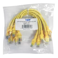 Set De 10 Patch Cord Cat5e De 1 Ft Imexx