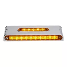 Plafon Barra Atm 30 Leds Ambar/rojo/ambar 6 3/4 X2 X1 Bisel