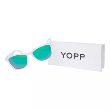 Óculos Yopp - Transparente Fosco E Lente Verde - Avanti