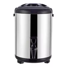 Botijão Térmico Inox 9,5 Litros Restaurante Tripé Retrátil