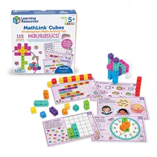 Mathlink Cubes Kindergarten Math Activity Set Mathtastics!, 