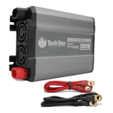 Inversor De Potência Tech One 2000w 12v Para 220v Com Usb