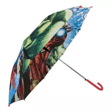 Guarda Chuva Infantil Sombrinha Avengers Vingadores Marvel Cor Azul