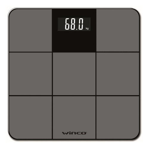 Balanza Personal Digital Winco W7001 180kg Vidrio Templado