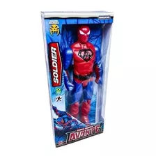 Boneco Infantil Tipo Homem Aranha Super Heroi Grande 35 Cm