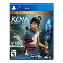 Jogo Ps4 Kena Bridge Of Spirits Deluxe Edition Midia Fisica