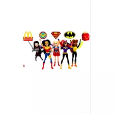 Dc Super Hero Girls Colección Mcdonalds 2017 Completa 