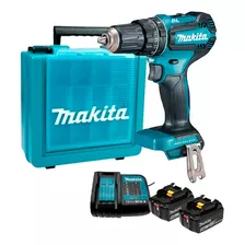 Parafusadeira Furadeira 18v Dhp485 Makita 2 Bat 5a Maleta Cor Azul