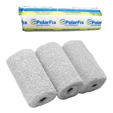 Atadura Gessada 15cm X 3m Gessoterapia Polarfix Kit 11unid