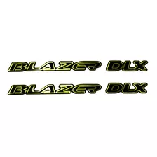 Kit De Emblemas Resinados Blazer Dlx Executive 96 97 98 99