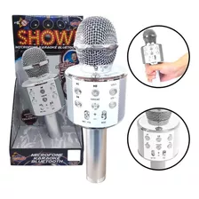 Microfone Bluetooth Show Prata - Toyng 36739