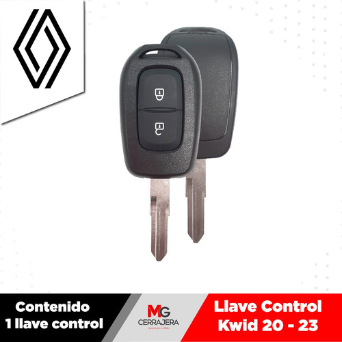 Llave Control Renault Kwid 2020 2021 2022 2023 Foto 2