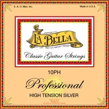 Cuerdas Guitarra Clásica Labella (high Tension Silver) 10ph