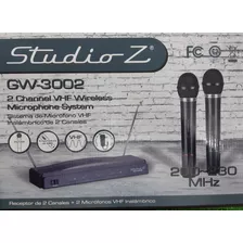 Microfonos Inalámbricos Vhf Dimanicos Studio Z ( Par ) 