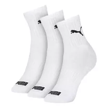 Meia Masculina Puma Kit 6 Pares Cano Médio Sport 4795/4530