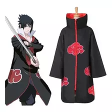 Naruto - Akatsuki Nube Roja Túnica Cos Ropa