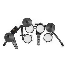 Bateria Eletrônica Nux Dm210 Mesh Pads Rim Shot Silla Pedal