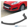 Fit 14-19 Ford Fiesta S Se Glossy Black Pp Front Bumper  Oaa