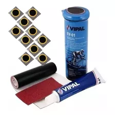 Kit Remendo Bike Pneu Camara De Ar +10 Reparos Estrela Vipal