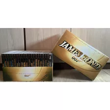 Box 007 James Bond 21 Dvds Duplos Mais + Brinde 