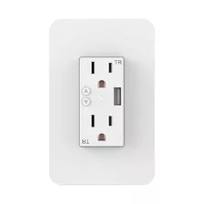 Tomacorriente De Pared Smart Con Puerto Usb Wi-fi Nhe-w100