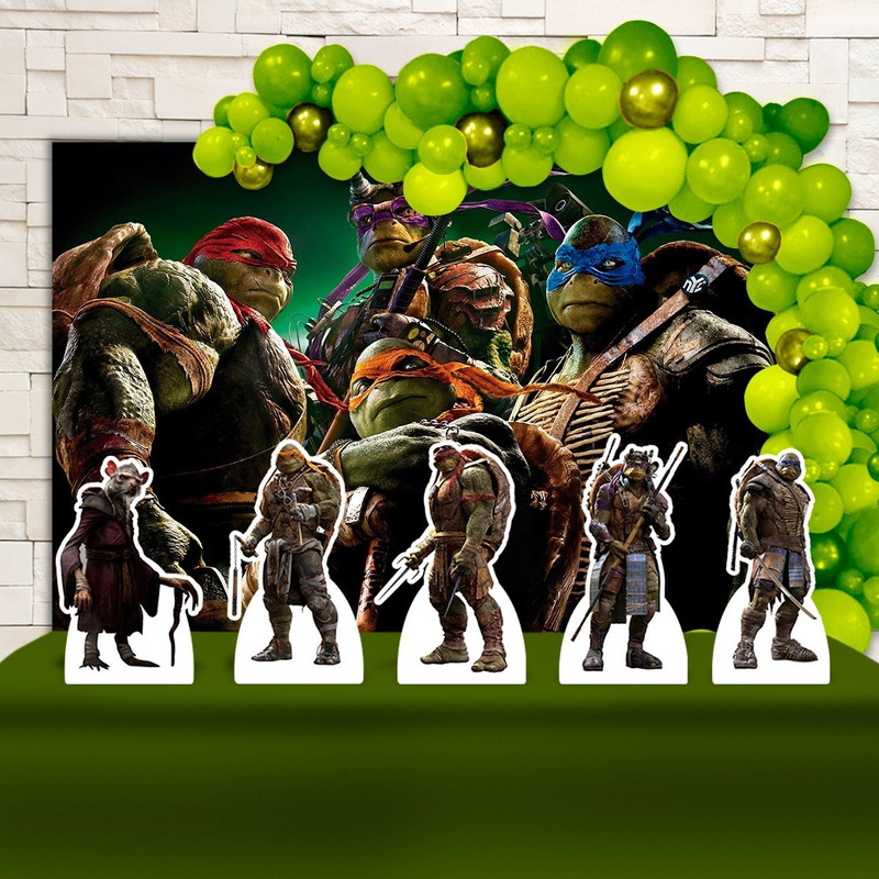 Gfuitrr Leo O Caminhão Contexto Crianças Aniversário Festa Dos Desenhos  Animados Fundo Bolo Gramado Balão Foto Estúdio Booth Props - AliExpress