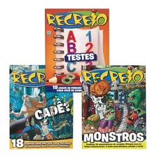 Kit 5 Revistas Recreio Infantis Novas Edição Especial Abril