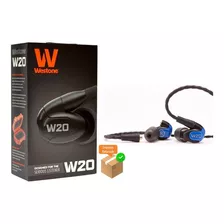 Westone W20 Gen 2 Audífonos In Ear Monitor Personal Pro Color Negro