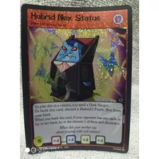 Neopets Card Game Rpg Holo Foil Hubrid Nox Statue