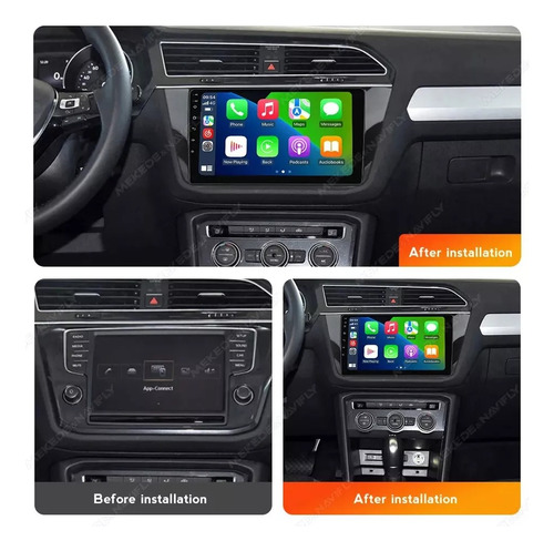 Tiguan 2018-2021 Android Gps Carplay Carplay Touch Radio Hd Foto 6