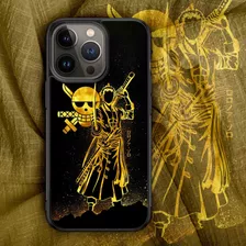 One Piece Golden Zoro Roronoa Funda Celular Tpu Anime Manga