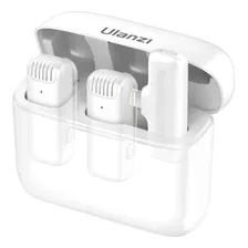 Micrófono Inalámbrico Ulanzi J12 Blanco iPhone Lightning